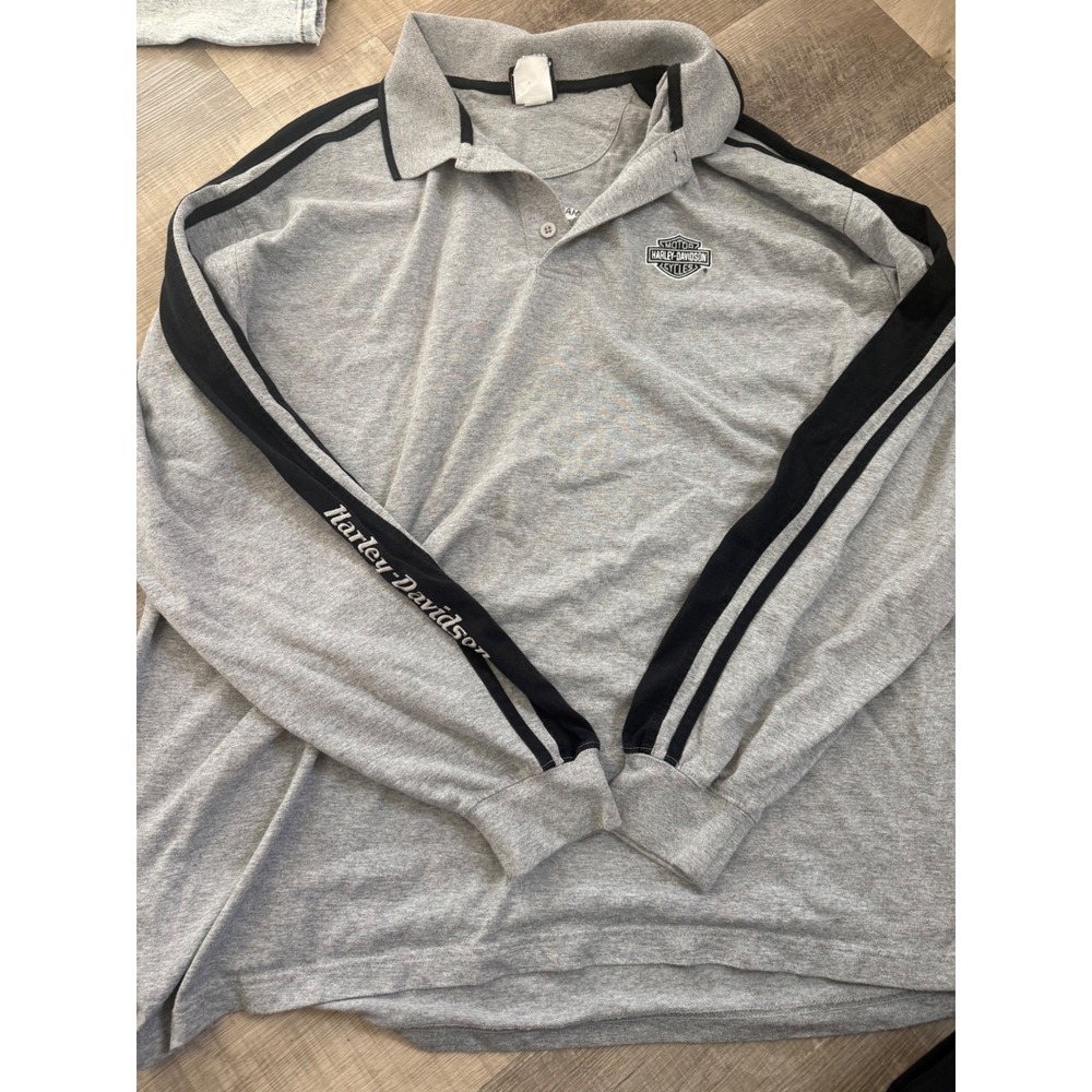 Harley-Davidson‎ Twin Cities Long Sleeve Polo - Men's 2XL